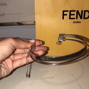 Aldo Accessories Silver Choker